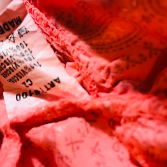 Artisan Italian made viscose dress - Picture 5 of 5